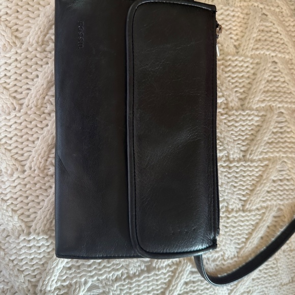 Fossil purse,  with phone holder. Small leather crossbody - Picture 2 of 12